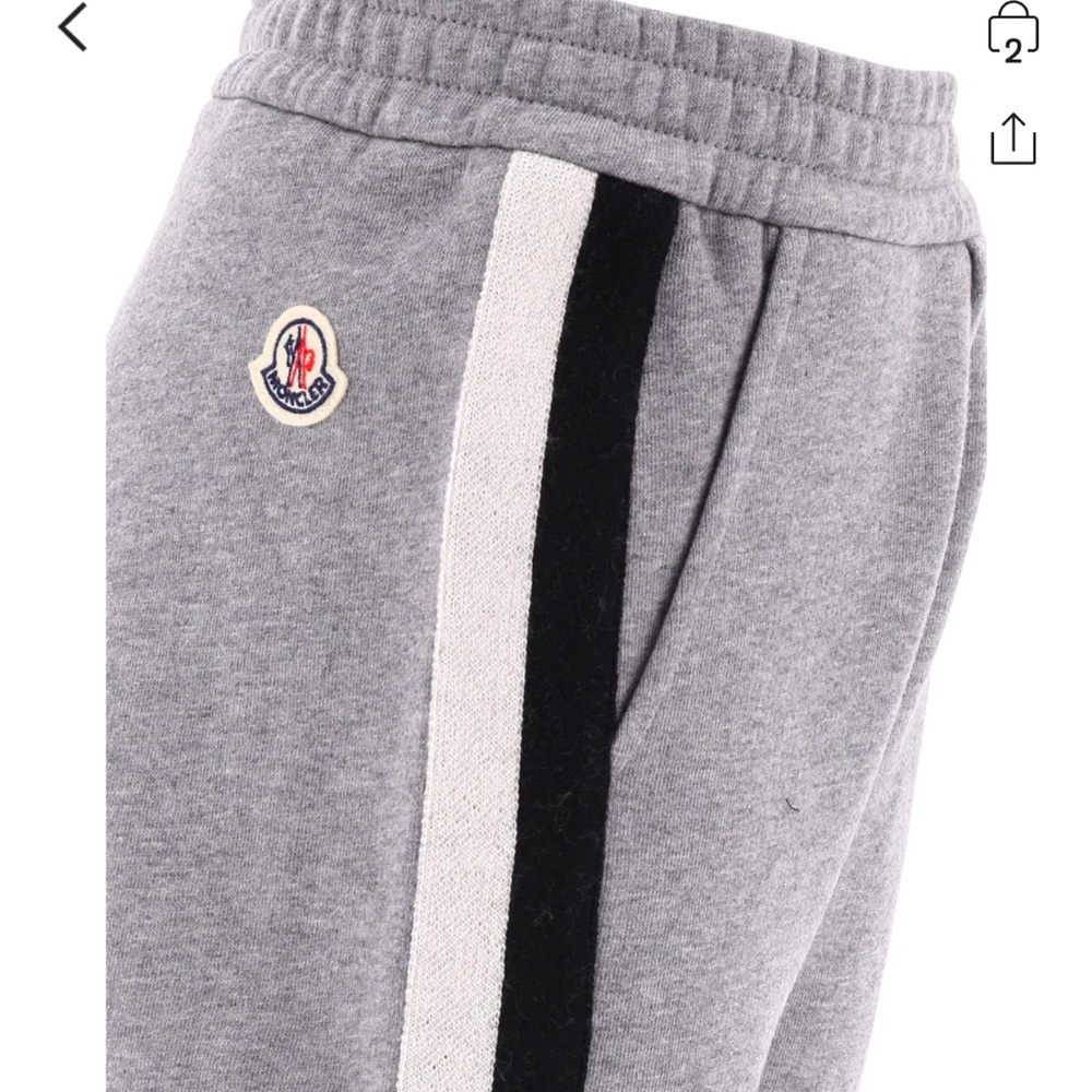 NWT Moncler kids jogger pants size 8